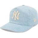cepur-izliekta-zils-regulejams-19twenty-precurved-corduroy-pastel-no-new-york-yankees-mlb-no-new-era