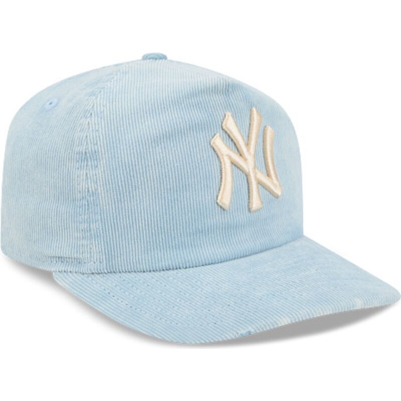 cepur-izliekta-zils-regulejams-19twenty-precurved-corduroy-pastel-no-new-york-yankees-mlb-no-new-era