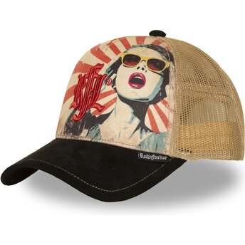 Cepur izliekta truckeris daudzkrāsains snapback Nº286 CHE no Rock’nFreeLife