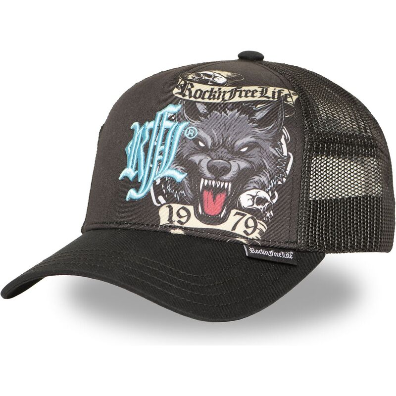 cepur-izliekta-truckeris-melns-snapback-n266-chained-wolf-no-rocknfreelife
