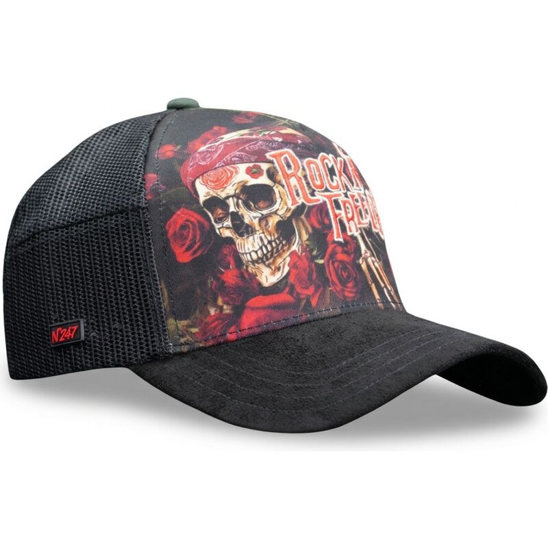 cepur-izliekta-truckeris-melns-snapback-n247-loose-control-no-rocknfreelife