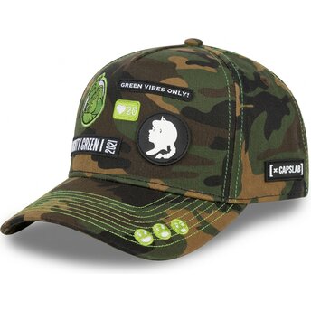 Cepur izliekta maskēšanas snapback SHR2 KAM Šreks no Capslab