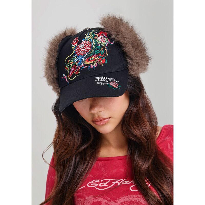 cepur-izliekta-melns-pieguloss-crawling-trapper-no-ed-hardy