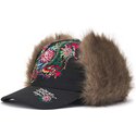 cepur-izliekta-melns-pieguloss-crawling-trapper-no-ed-hardy
