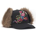 cepur-izliekta-melns-pieguloss-crawling-trapper-no-ed-hardy