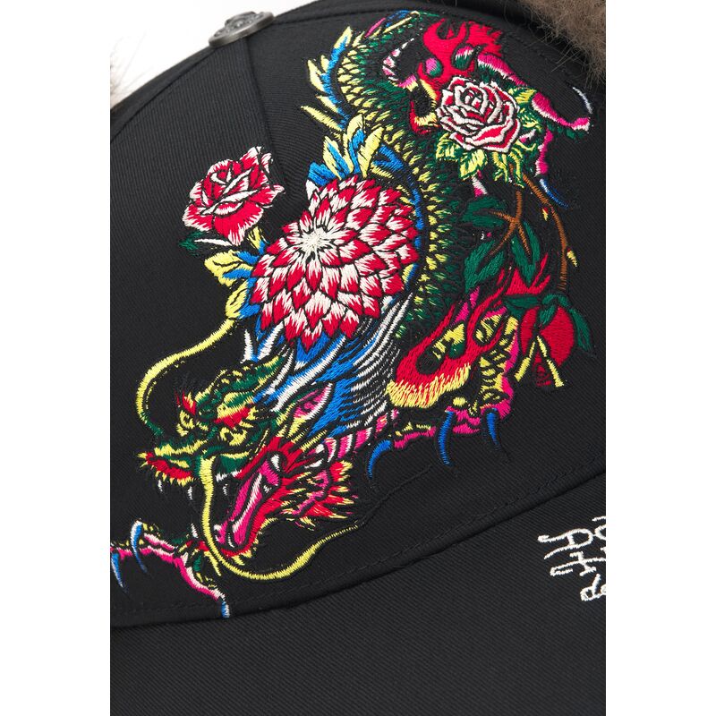 cepur-izliekta-melns-pieguloss-crawling-trapper-no-ed-hardy