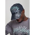 cepur-izliekta-melns-regulejams-distressed-floral-gothic-no-ed-hardy