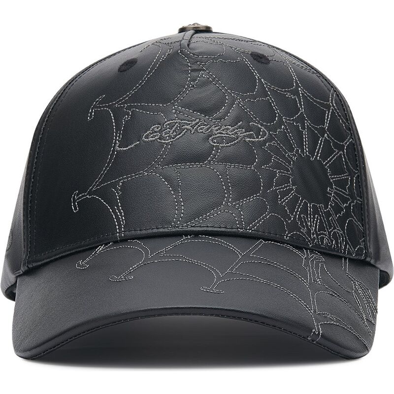 cepur-izliekta-melns-regulejams-spiderweb-pu-leather-no-ed-hardy cepur-izliekta-melns-regulejams-spiderweb-pu-leather-no-ed-hardy