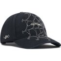 cepur-izliekta-melns-regulejams-spiderweb-no-ed-hardy