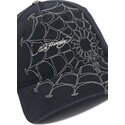 cepur-izliekta-melns-regulejams-spiderweb-no-ed-hardy