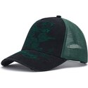 cepur-izliekta-truckeris-melns-snapback-outline-distressed-no-ed-hardy