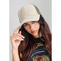 cepur-izliekta-truckeris-haki-snapback-outline-no-ed-hardy