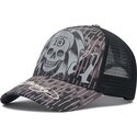 cepur-izliekta-truckeris-melns-snapback-13-skull-no-ed-hardy