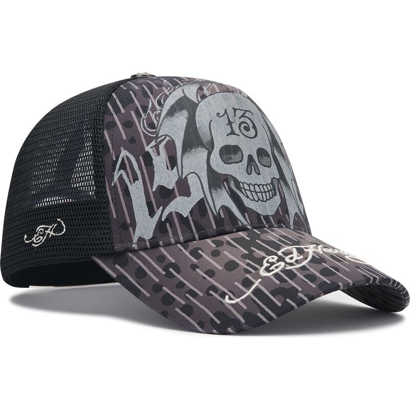 cepur-izliekta-truckeris-melns-snapback-13-skull-no-ed-hardy cepur-izliekta-truckeris-melns-snapback-13-skull-no-ed-hardy