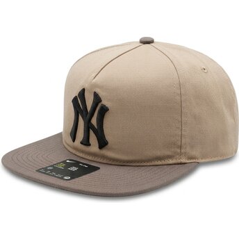 Cepur plakana bēšs regulējams Pro Unstructured 5 Panel no New York Yankees MLB no Nike