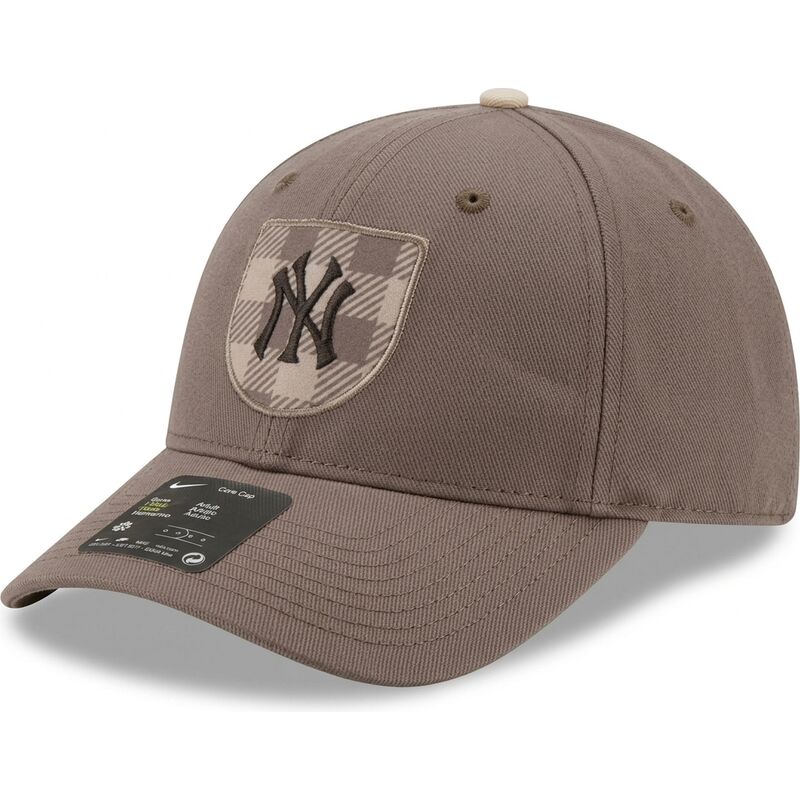 cepur-izliekta-bruns-snapback-dri-fit-rise-structured-no-new-york-yankees-mlb-no-nike