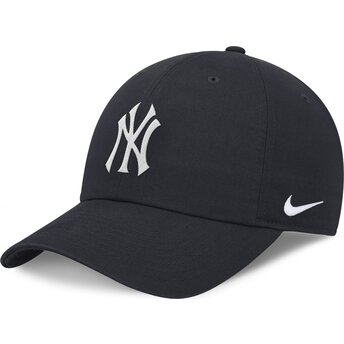 Cepur izliekta tumši zils regulējams Club Unstructured Organic Cotton no New York Yankees MLB no Nike