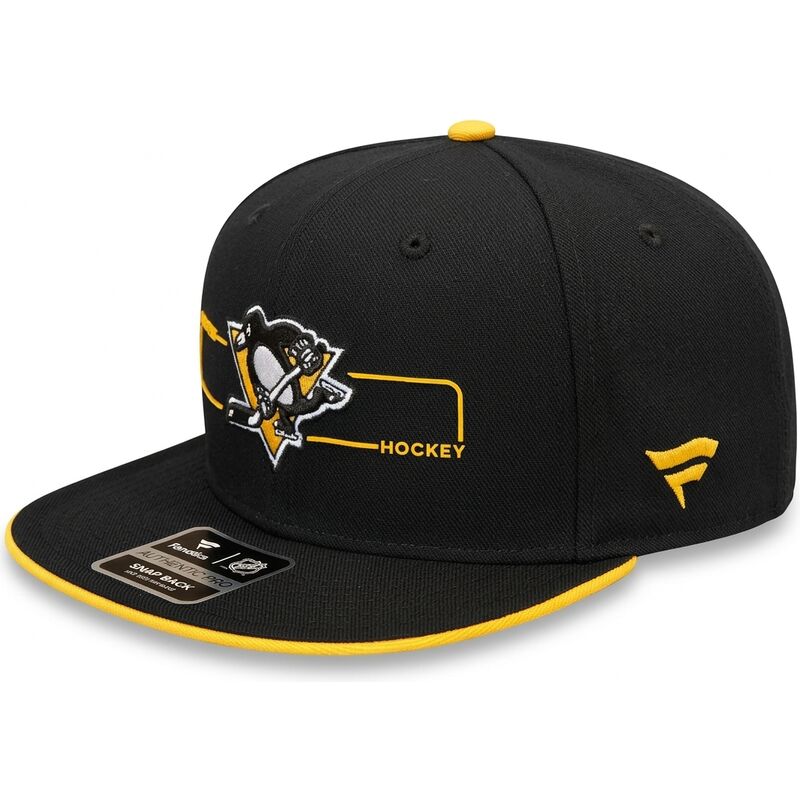 cepur-plakana-melns-snapback-structured-no-pittsburgh-penguins-nhl-no-fanatics