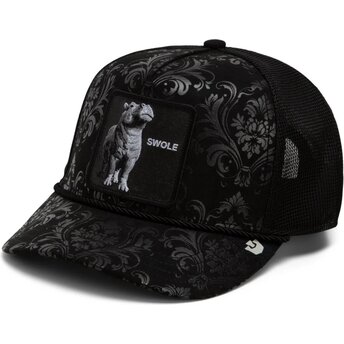 Cepur izliekta truckeris melns snapback Swole Gilded Beast The Farm Goorin Bros.