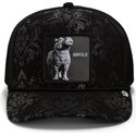 cepur-izliekta-truckeris-melns-snapback-swole-gilded-beast-the-farm-goorin-bros