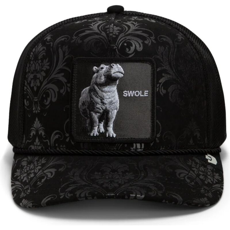 cepur-izliekta-truckeris-melns-snapback-swole-gilded-beast-the-farm-goorin-bros