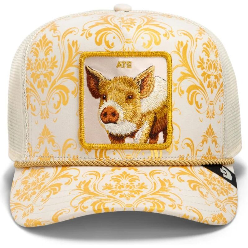 cepur-izliekta-truckeris-zelta-snapback-dorada-ate-gilded-beast-the-farm-goorin-bros