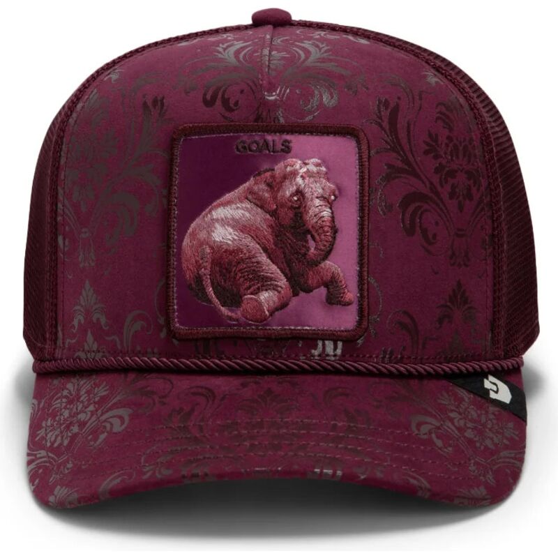 cepur-izliekta-truckeris-granatsarkana-snapback-goals-gilded-beast-the-farm-goorin-bros