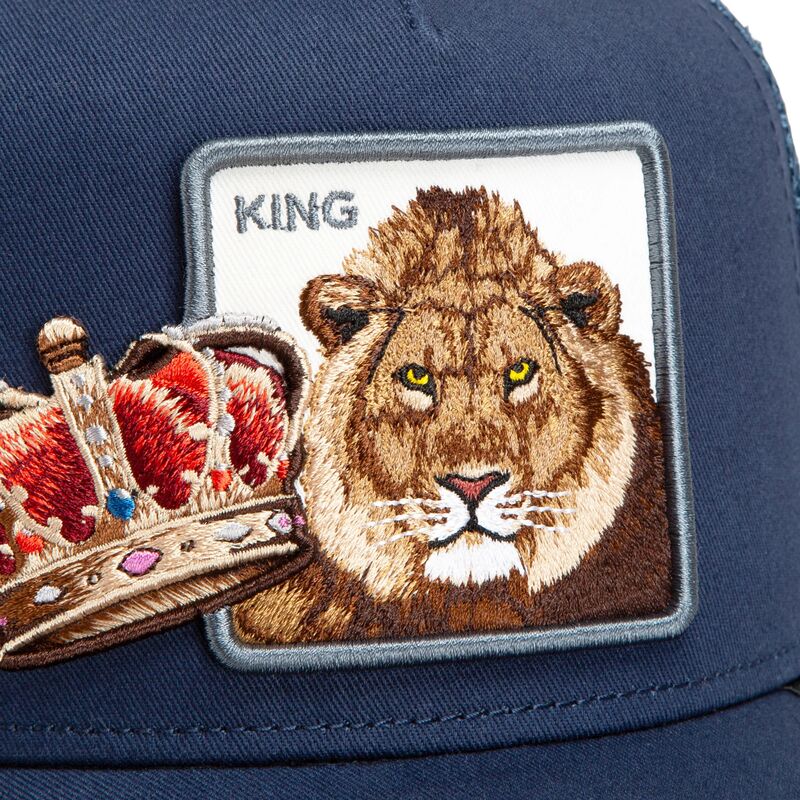 cepur-izliekta-truckeris-zils-snapback-royal-stay-royal-sidekick-the-farm-goorin-bros