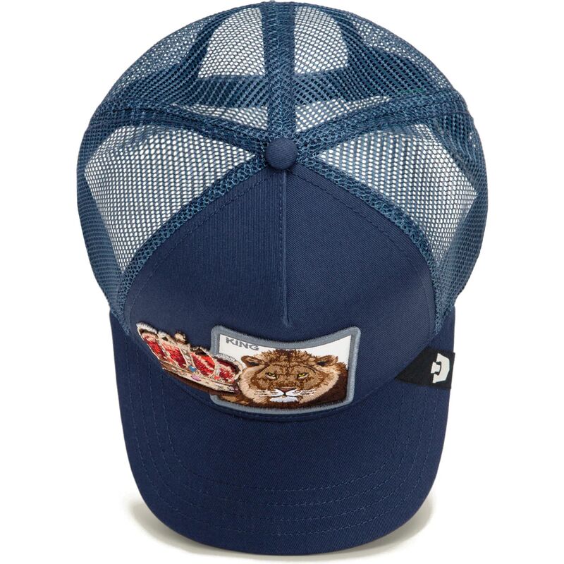 cepur-izliekta-truckeris-zils-snapback-royal-stay-royal-sidekick-the-farm-goorin-bros