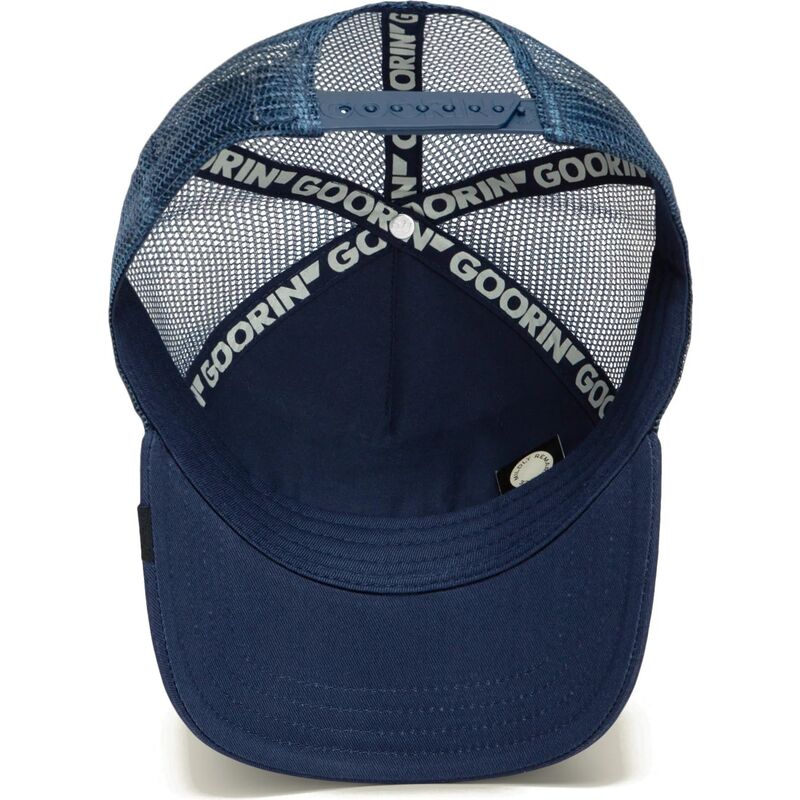 cepur-izliekta-truckeris-zils-snapback-royal-stay-royal-sidekick-the-farm-goorin-bros