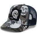 cepur-izliekta-truckeris-melns-snapback-bone-head-danger-the-farm-goorin-bros