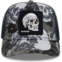cepur-izliekta-truckeris-melns-snapback-bone-head-danger-the-farm-goorin-bros