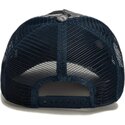 cepur-izliekta-truckeris-melns-snapback-bone-head-danger-the-farm-goorin-bros