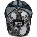 cepur-izliekta-truckeris-melns-snapback-bone-head-danger-the-farm-goorin-bros
