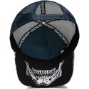cepur-izliekta-truckeris-melns-snapback-bone-head-danger-the-farm-goorin-bros