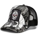 cepur-izliekta-truckeris-melns-snapback-bone-head-unalive-the-farm-goorin-bros