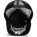 cepur-izliekta-truckeris-melns-snapback-bone-head-unalive-the-farm-goorin-bros