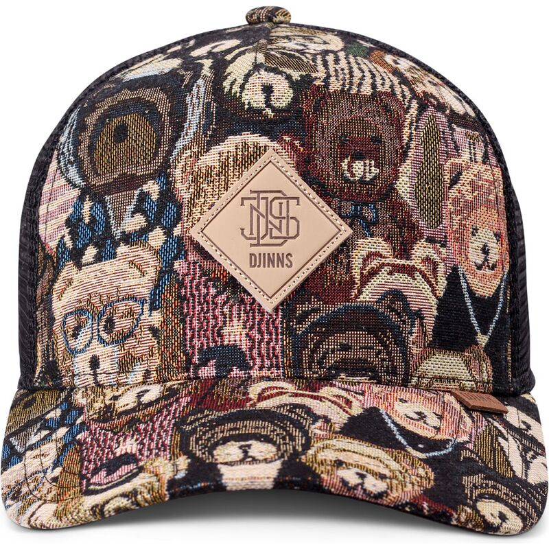 cepur-izliekta-truckeris-daudzkrasains-snapback-hft-crasy-sofa-bear-no-djinns