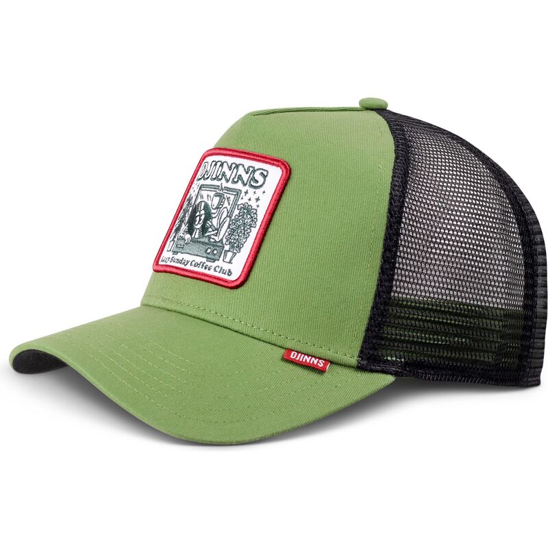 cepur-izliekta-truckeris-zals-snapback-hft-lscc-record-coffee-no-djinns