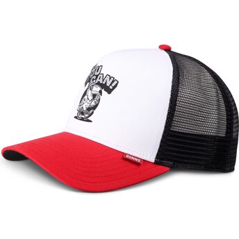 Cepur izliekta truckeris sarkans snapback HFT Toucan no Djinns