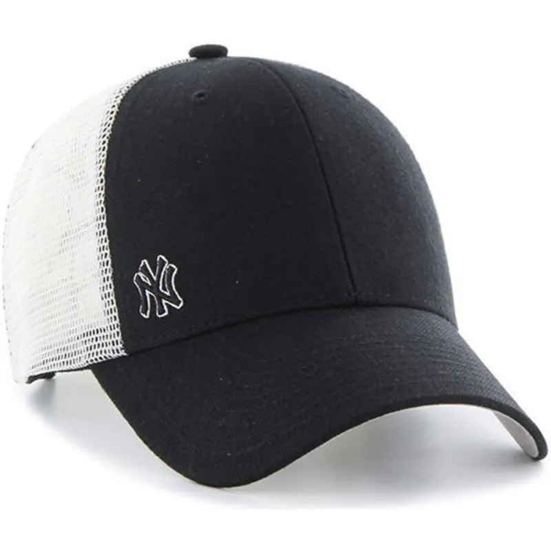 cepur-izliekta-truckeris-melns-snapback-no-new-york-yankees-mlb-no-47-brand