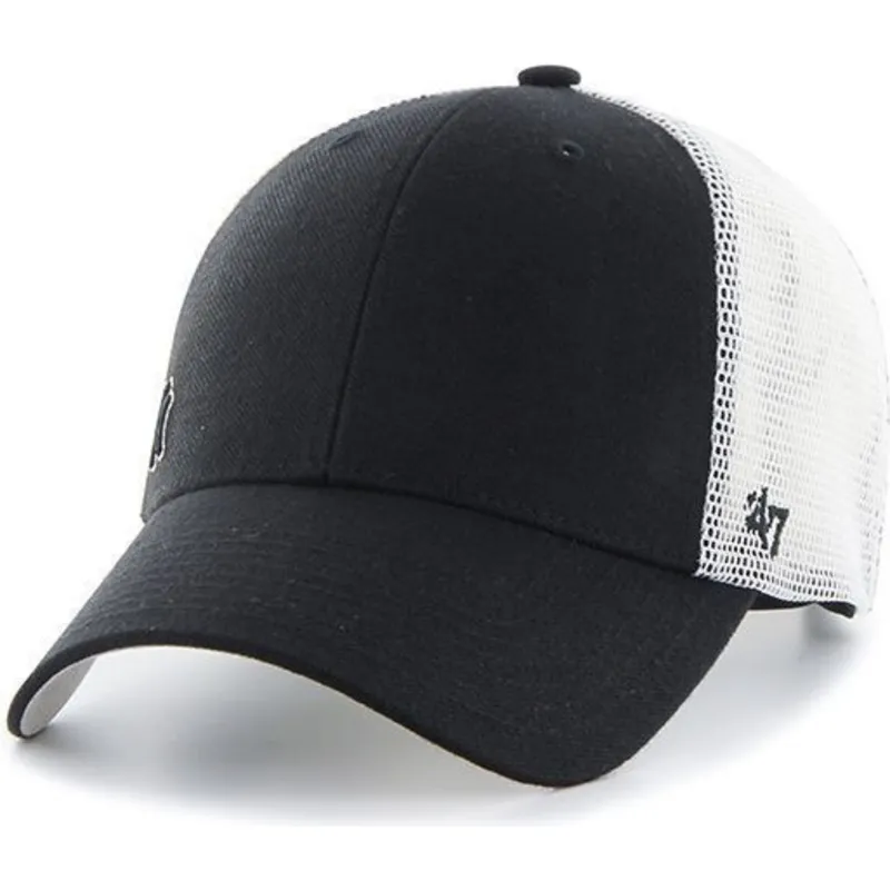 cepur-izliekta-truckeris-melns-snapback-no-new-york-yankees-mlb-no-47-brand