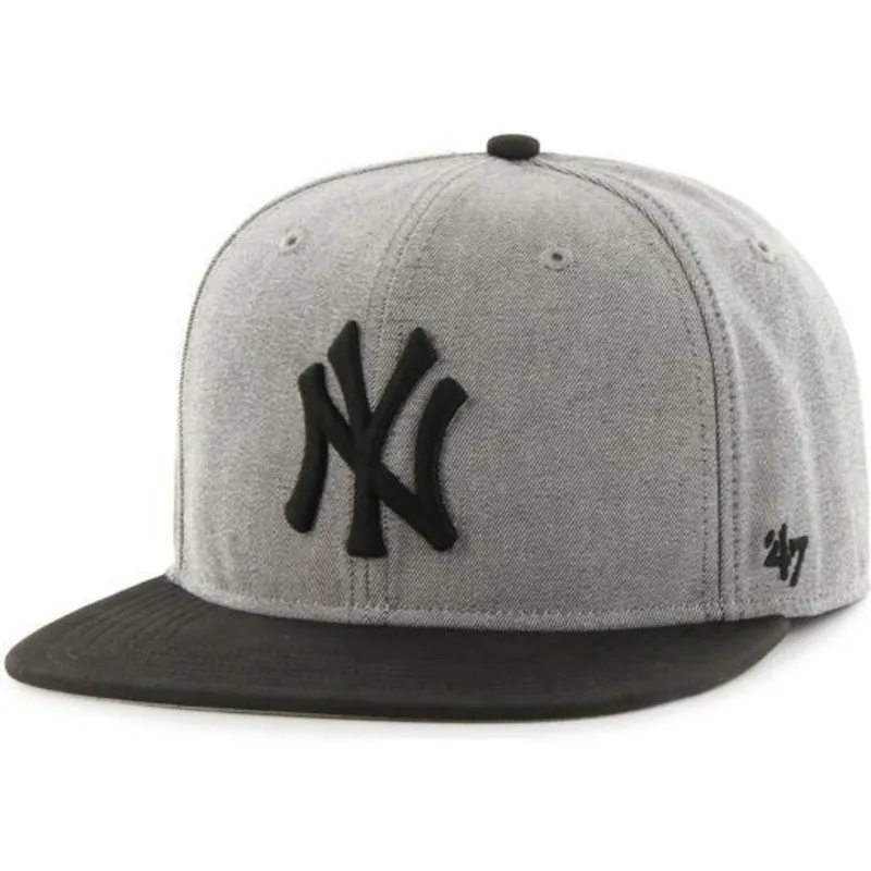 cap-plakana-gray-snapback-no-new-york-yankees-mlb-no-47-brand