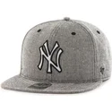 cepur-plakana-melns-snapback-tejido-vaquero-no-new-york-yankees-mlb-no-47-brand