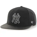 cepur-plakana-melns-snapback-no-new-york-yankees-mlb-no-47-brand