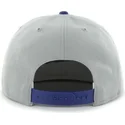 graue-flache-snapback-kappe-mit-blauem-logo-schlicht-mit-seitlichem-mlb-los-angeles-dodgers-logo-von-47-brand