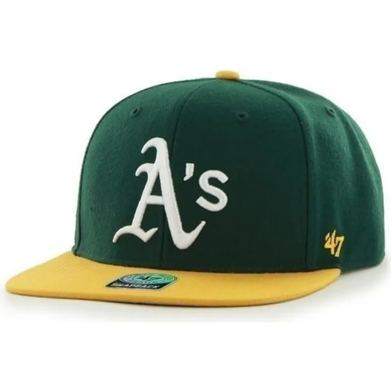 cap-plakana-green-snapback-lisa-lateral-no-oakland-athletics-mlb-no-47-brand