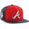 marineblaue-snapback-kappe-mit-flachem-schirm-und-seitlichem-mlb-atlanta-braves-logo-von-47-brand