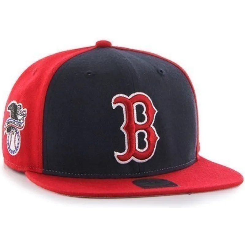 cepur-plakana-sarkans-snapback-lateral-no-boston-red-sox-mlb-no-47-brand