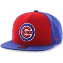 cepur-plakana-zils-snapback-lateral-no-chicago-cubs-mlb-no-47-brand
